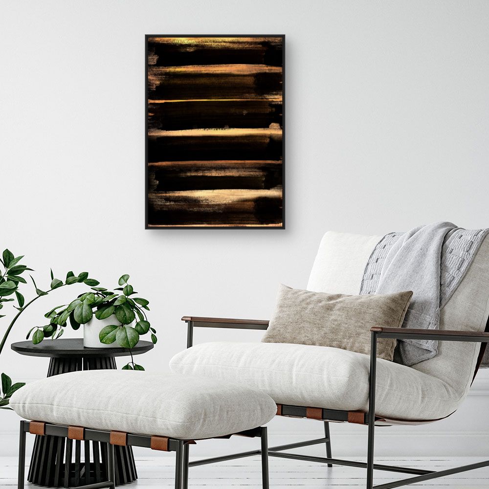 Tableau Effet bois sombre