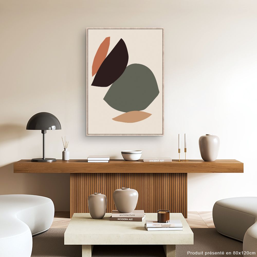 Tableau Formes abstraites organiques