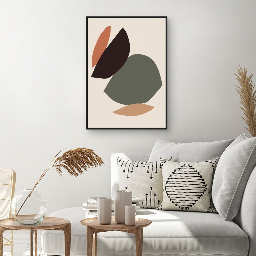 Tableau Formes abstraites organiques