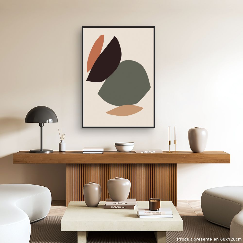 Tableau Formes abstraites organiques