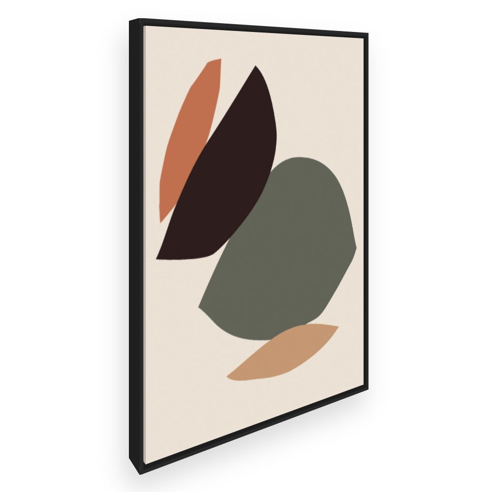 Toile Formes abstraites organiques