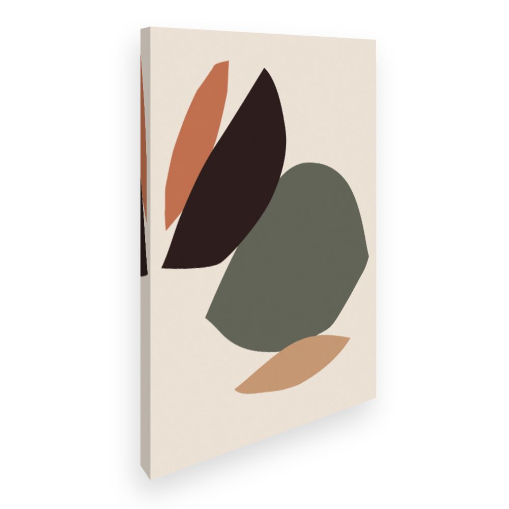 Toile Formes abstraites organiques