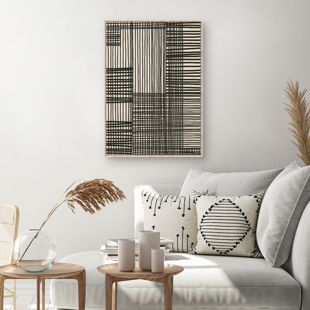 Tableau Lignes croisées audacieuses