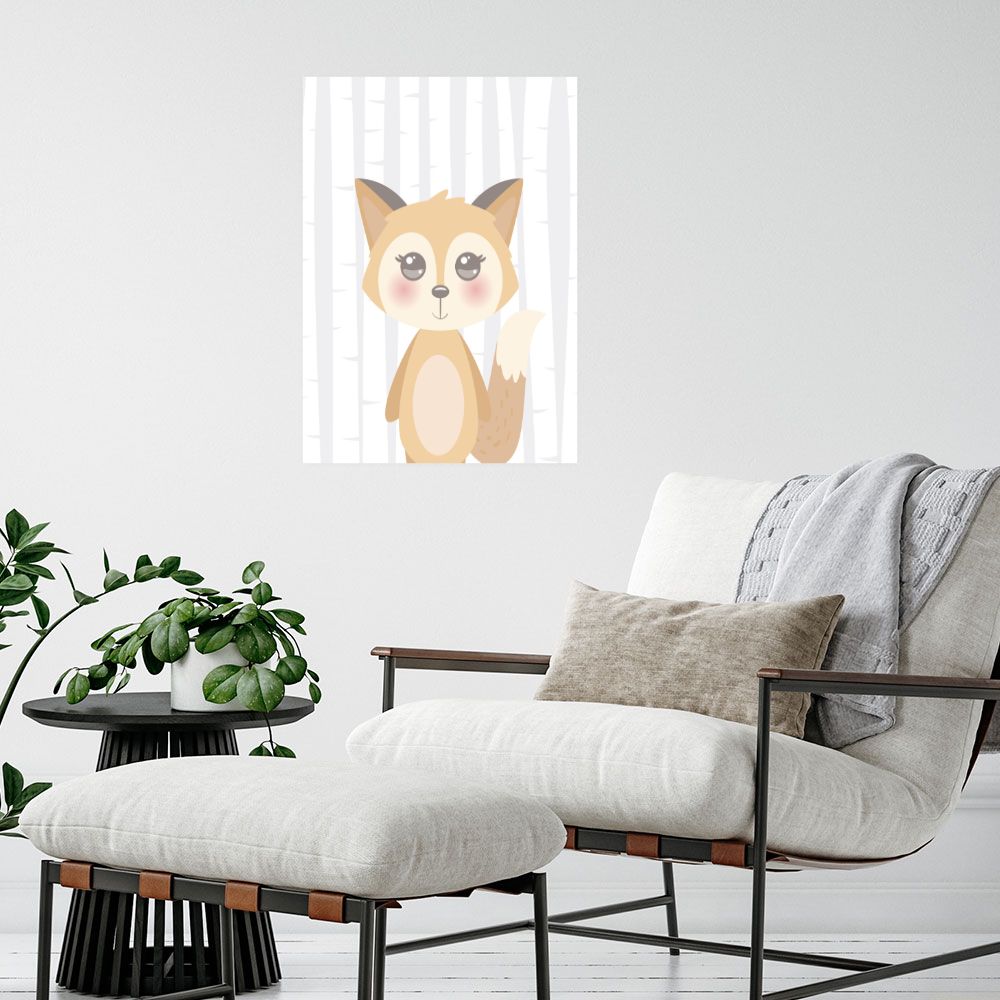 Affiche Renard adorable