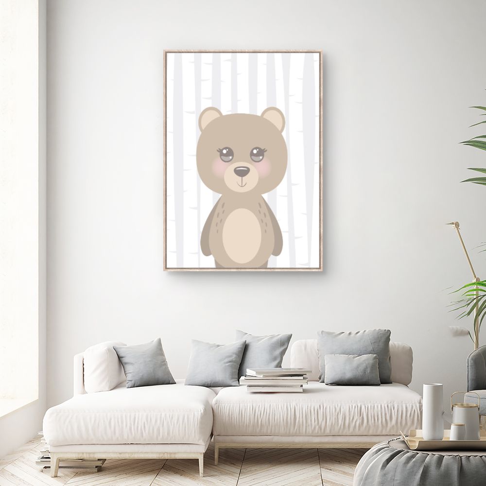 Tableau Ourson mignon
