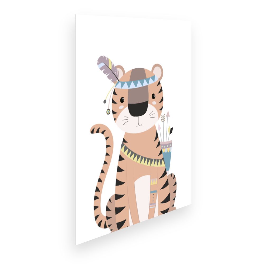 Affiche Tigre mignon
