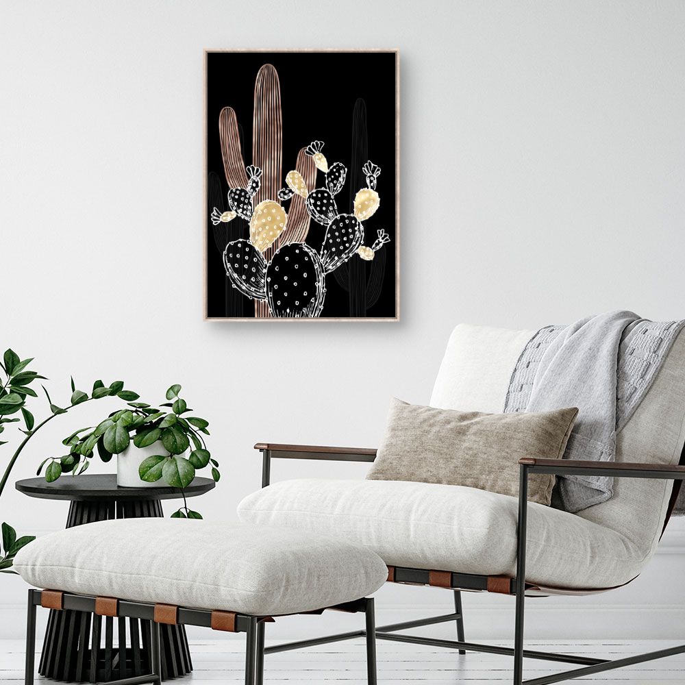 Tableau Cactus stylisés