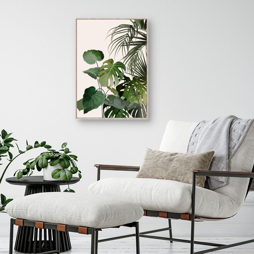 Tableau Feuilles tropicales exotiques