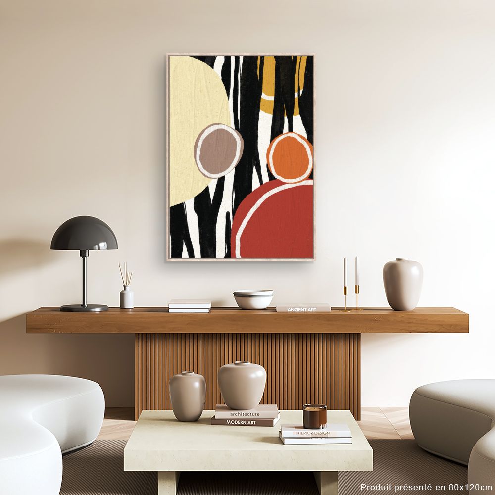 Tableau Rondismes abstraits