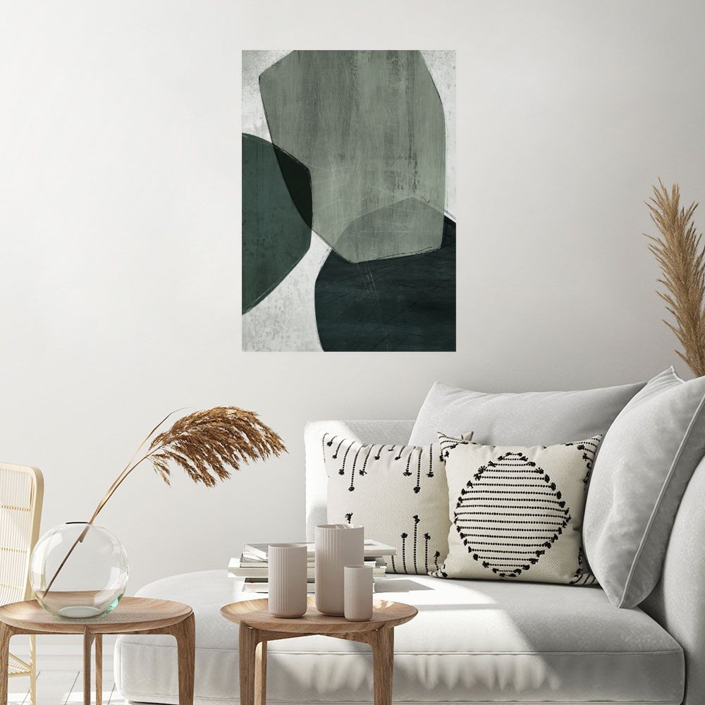 Affiche Formes organiques élégantes