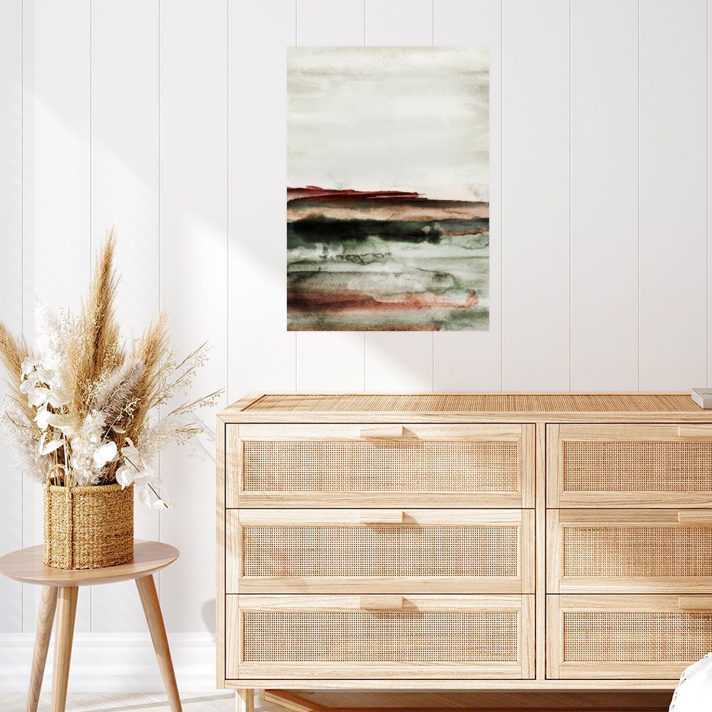 Affiche Paysage abstrait élégant