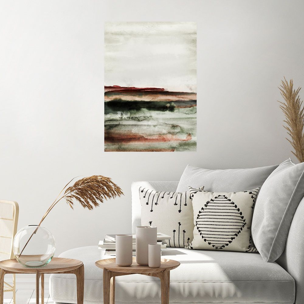 Affiche Paysage abstrait élégant