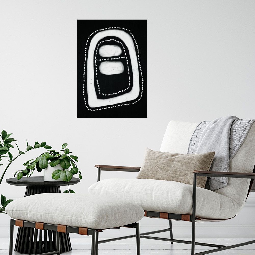 Affiche Forme mystérieuse captivante