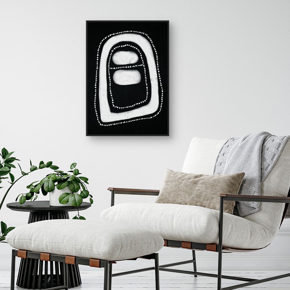 Tableau Lignes abstraites modernes