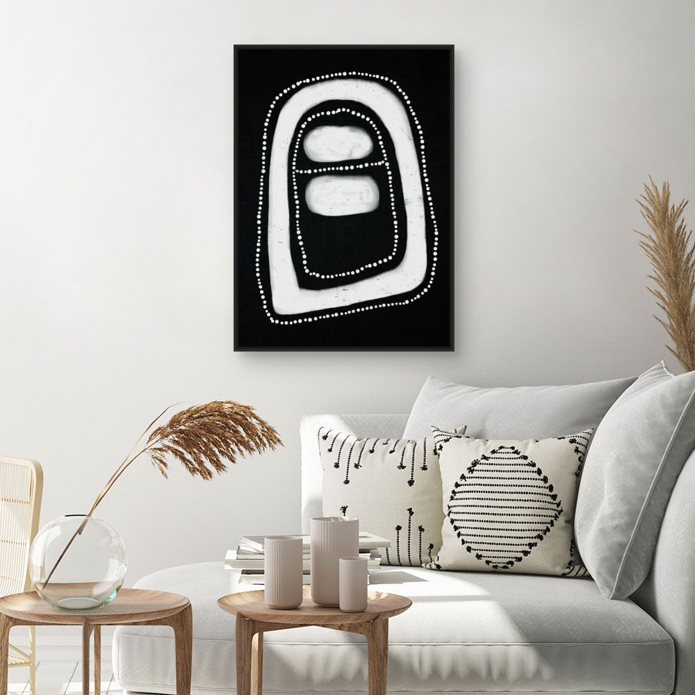 Tableau Lignes abstraites modernes