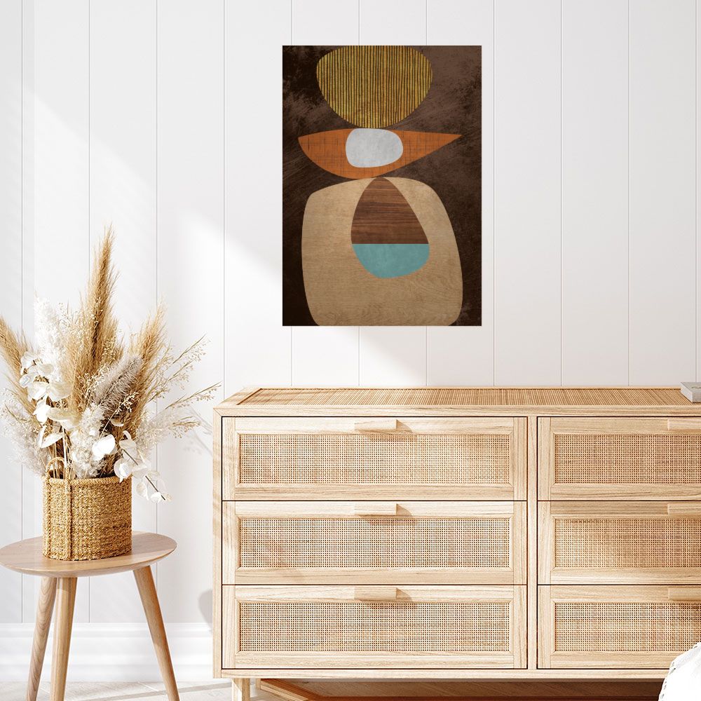 Affiche Équilibre abstrait