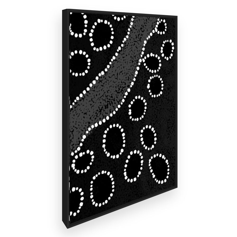 Toile Cercles abstraits