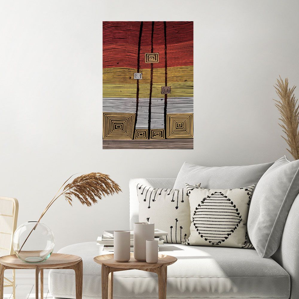 Affiche Jeux de lignes