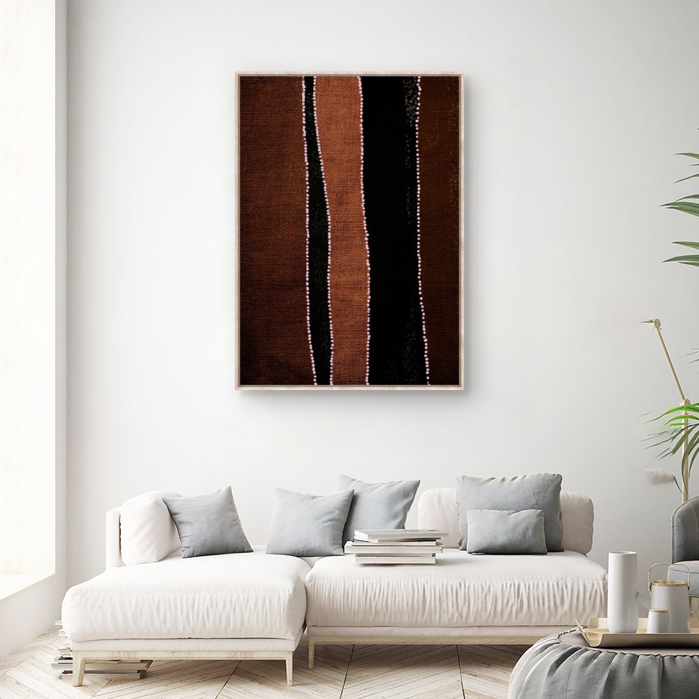 Tableau Lignes abstraites