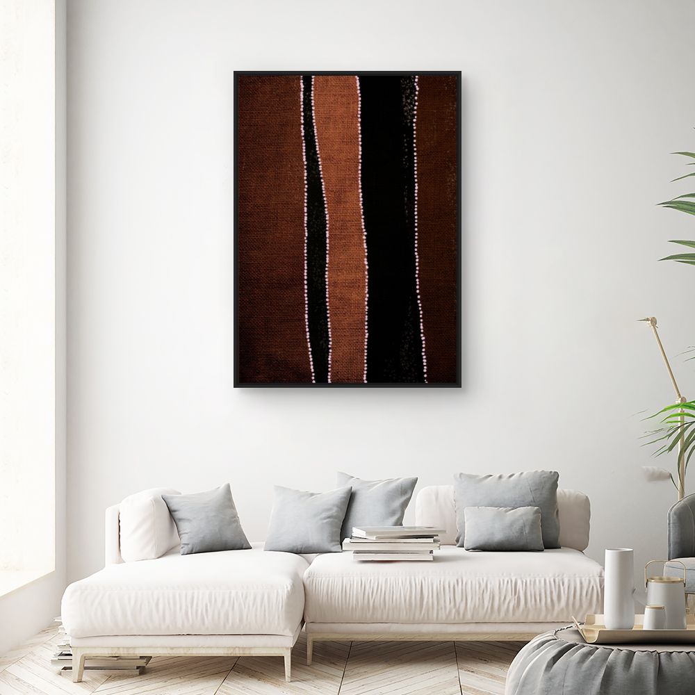 Tableau Lignes abstraites