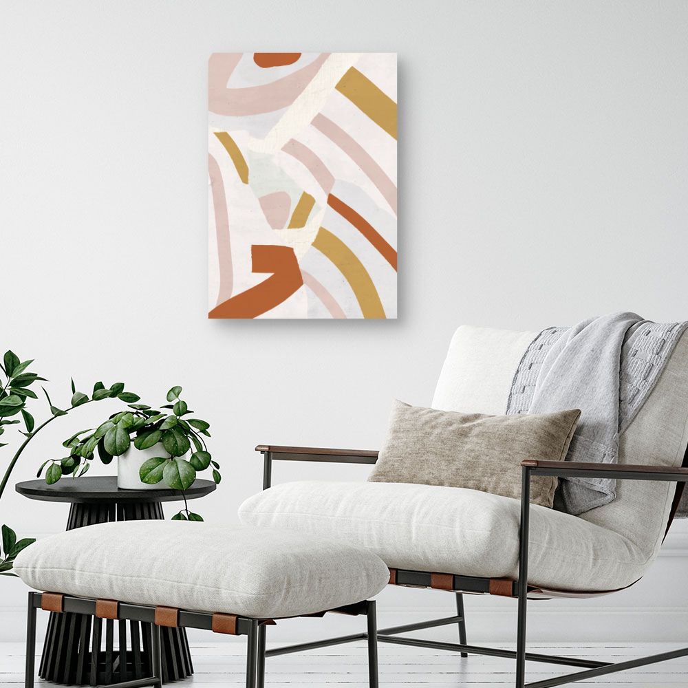 Tableau Lignes abstraites modernes