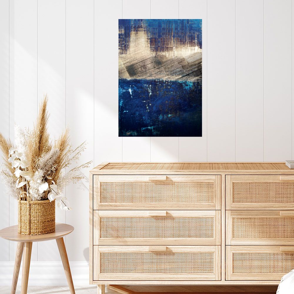 Affiche Texture abstraite dynamique