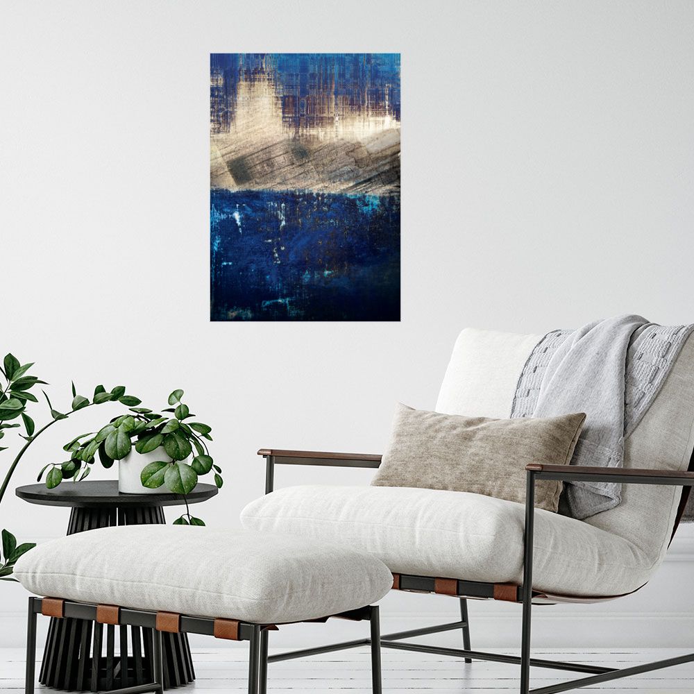 Affiche Texture abstraite dynamique