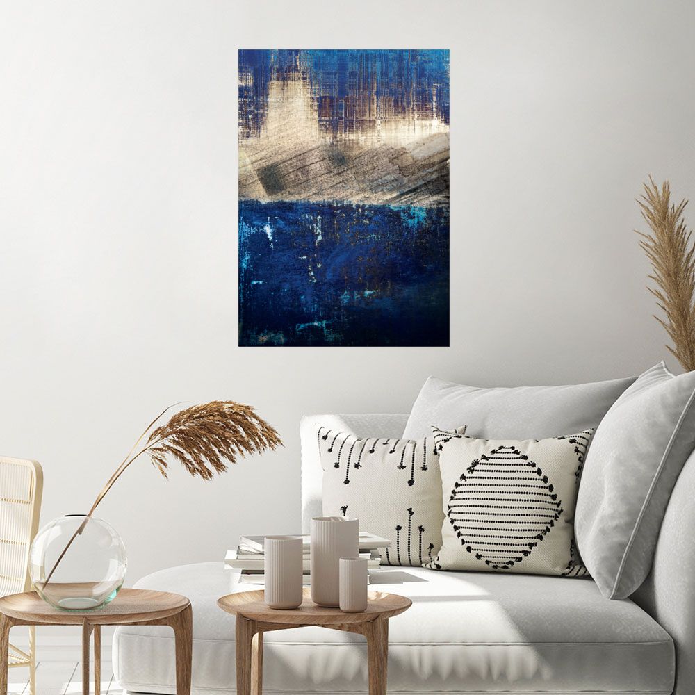 Affiche Texture abstraite dynamique