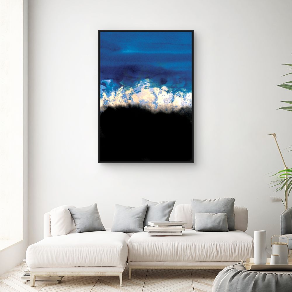 Tableau Vagues abstraites