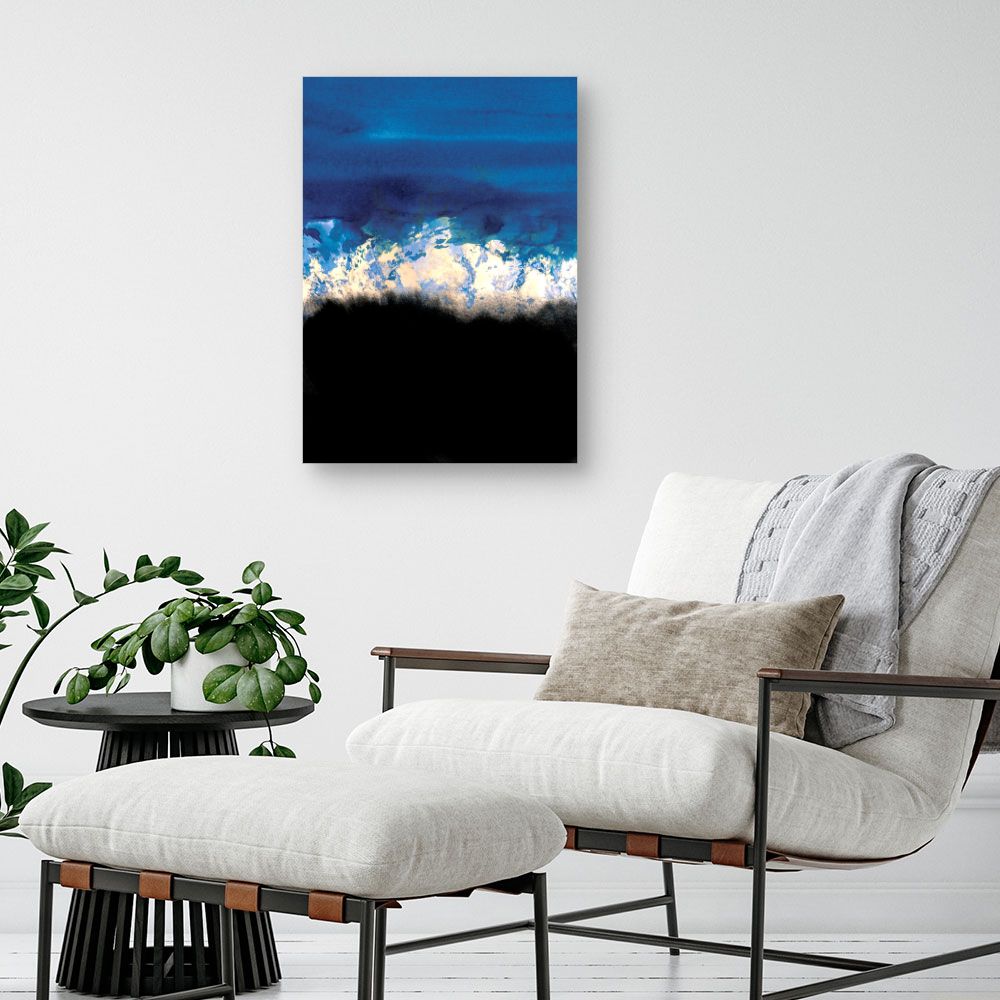 Tableau Vagues abstraites