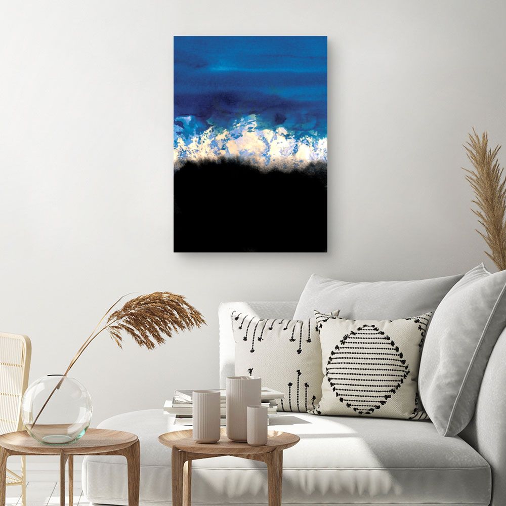 Tableau Vagues abstraites