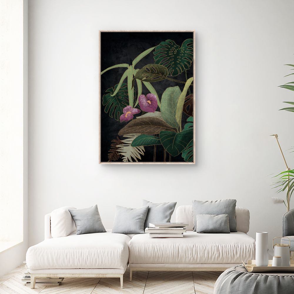 Tableau Jungle exotique