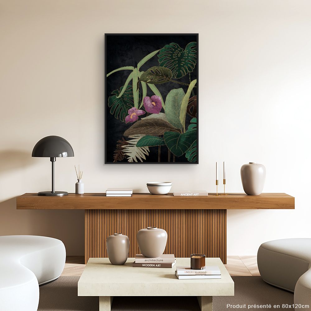 Tableau Jungle exotique