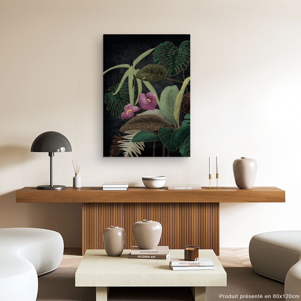 Tableau Jungle exotique