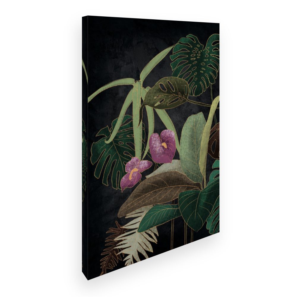 Toile Jungle exotique