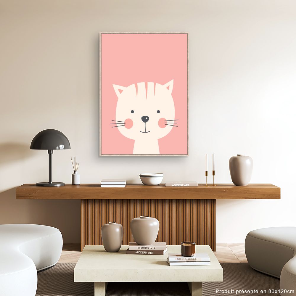 Tableau Chat mignon