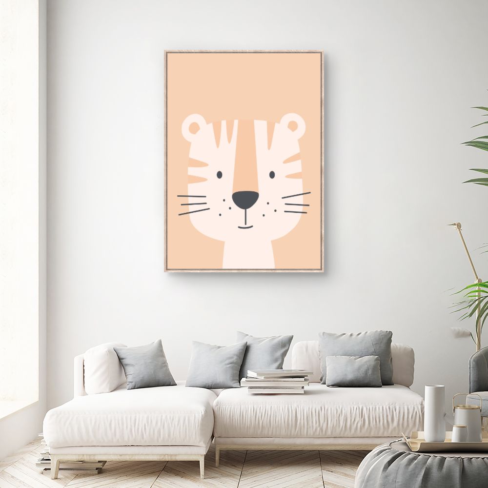 Tableau Tigre mignon