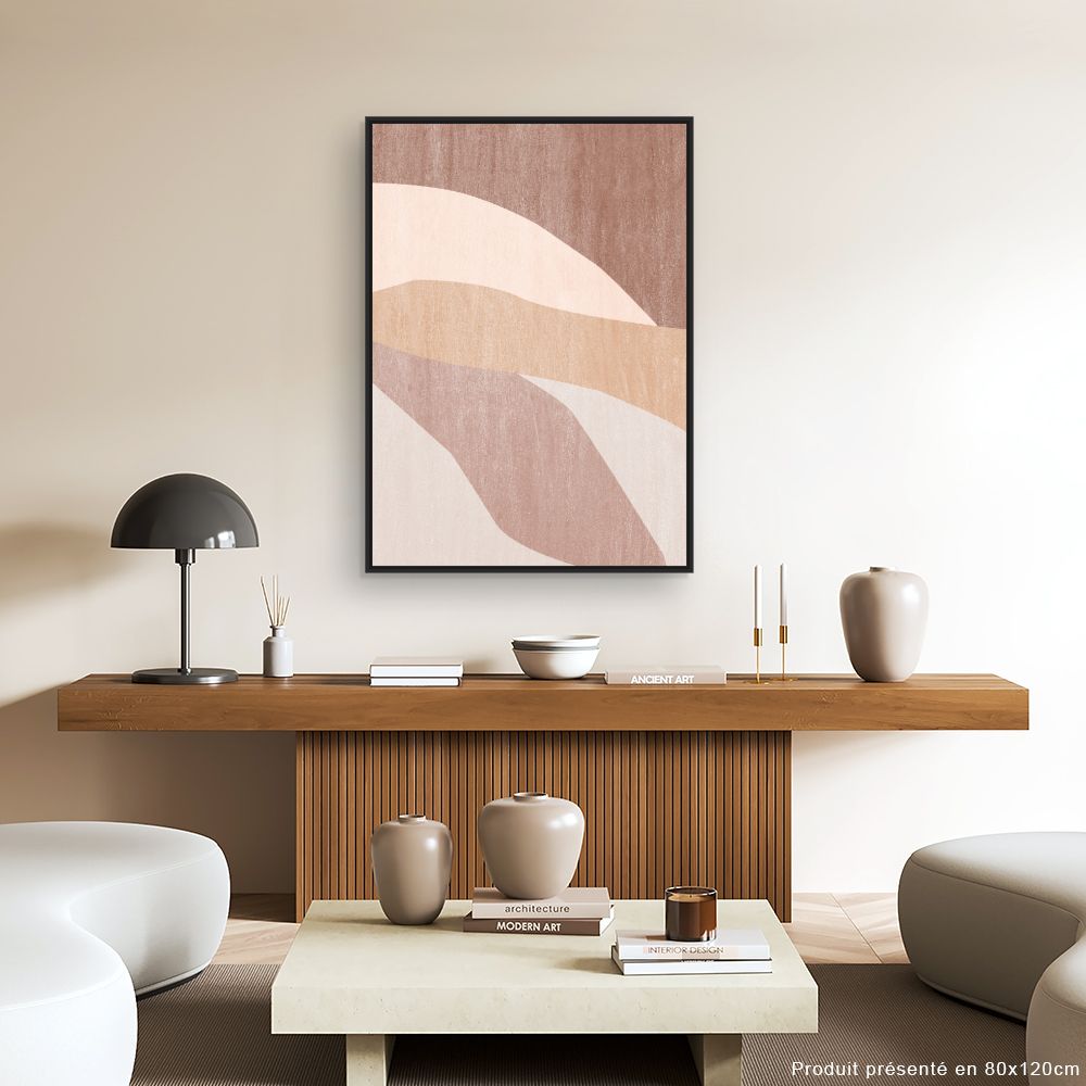 Tableau Couches ondulées