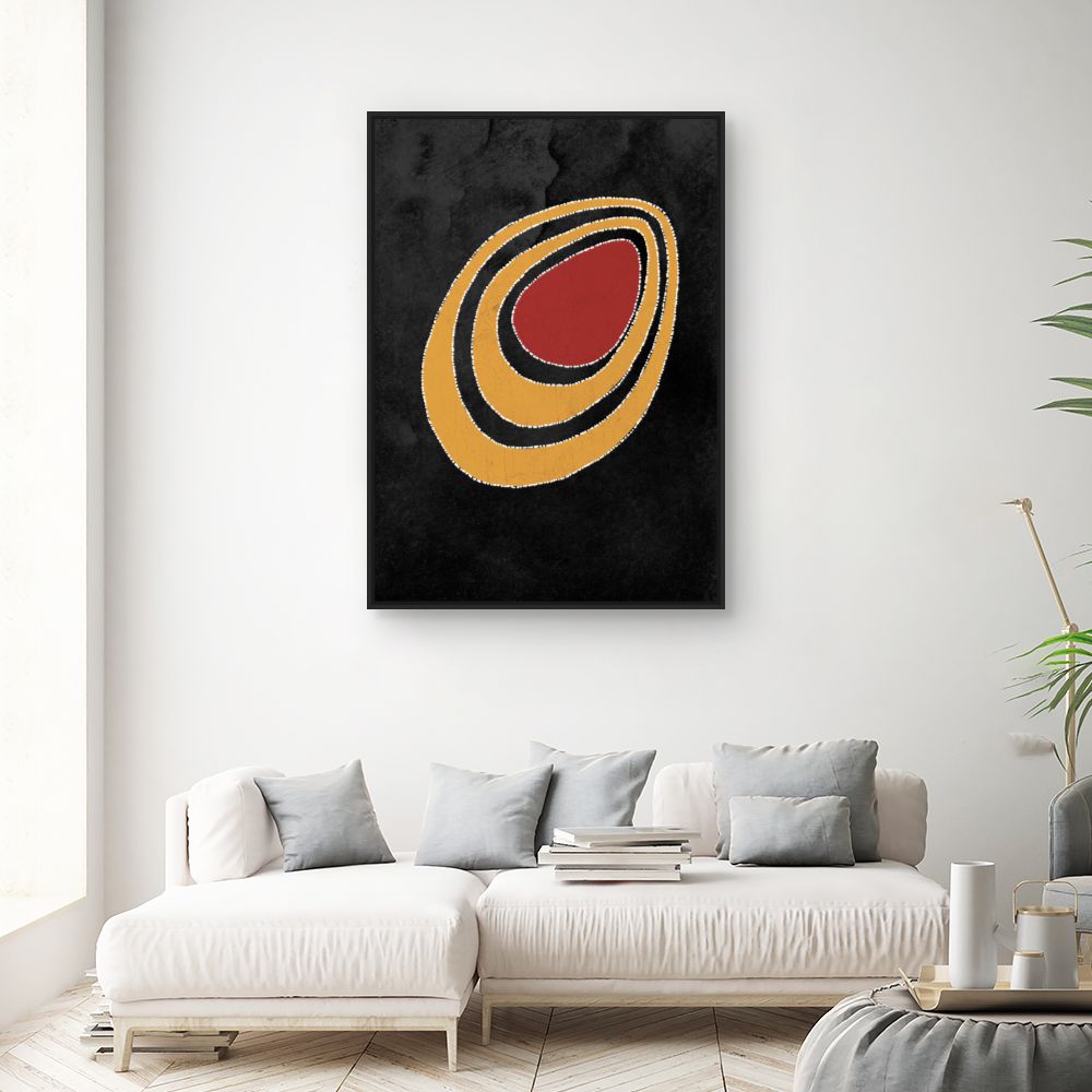 Tableau Vagues abstraites