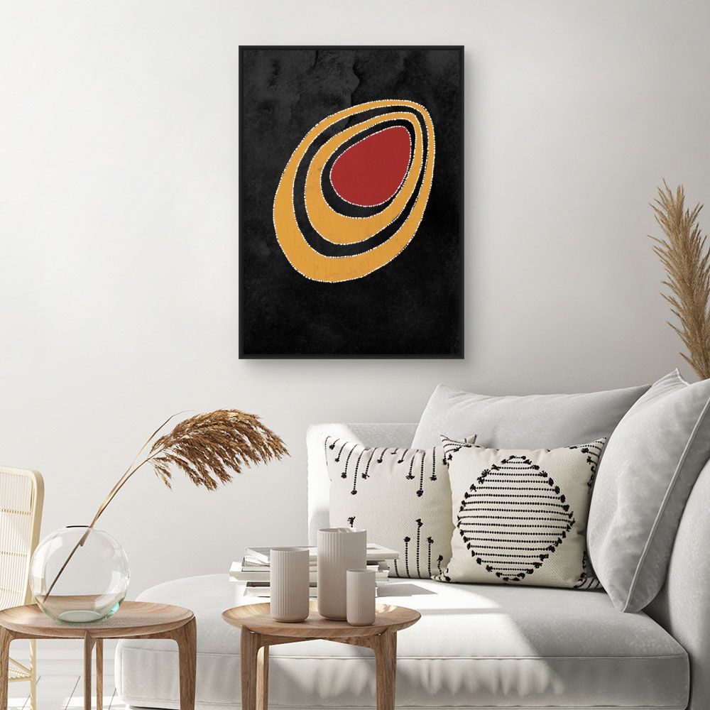 Tableau Vagues abstraites