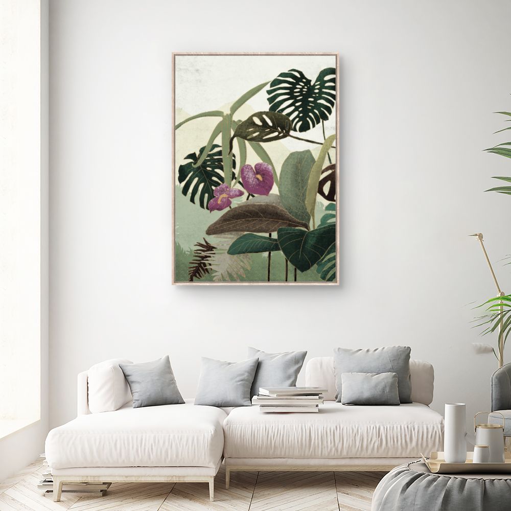 Tableau Jungle luxuriante