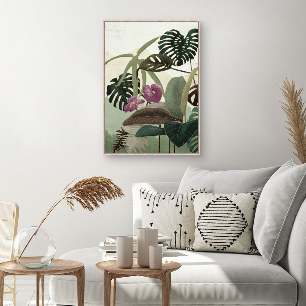Tableau Jungle luxuriante