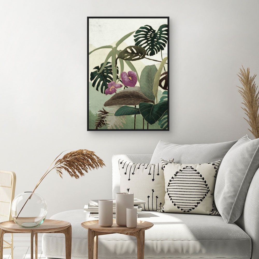 Tableau Jungle luxuriante