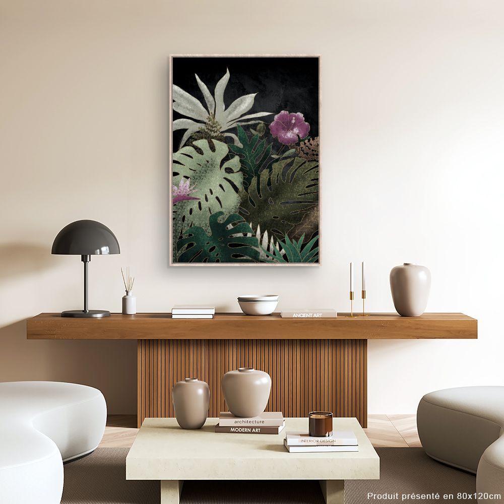 Tableau Jungle exotique