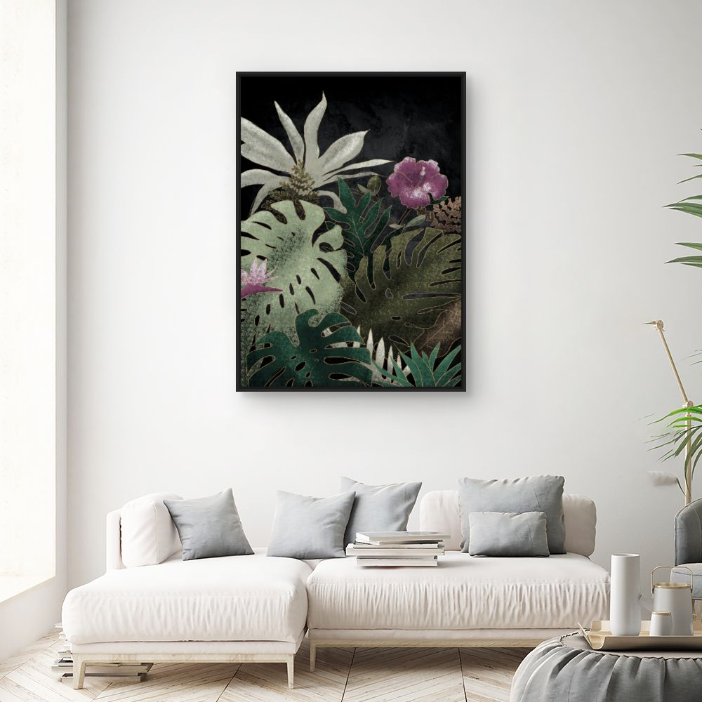 Tableau Jungle exotique