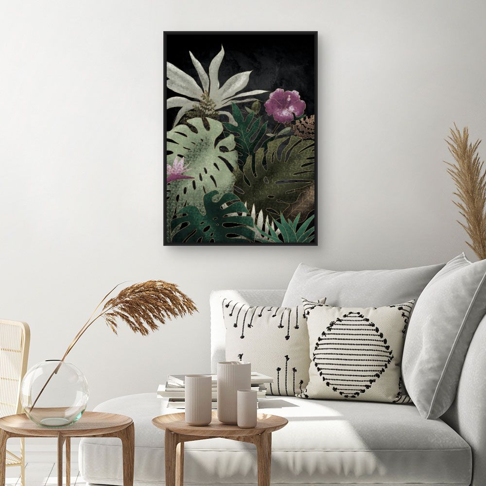 Tableau Jungle exotique