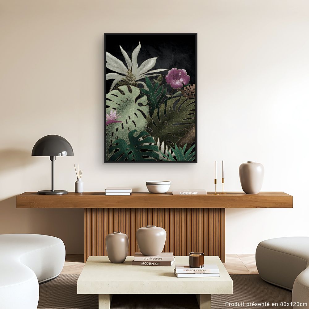 Tableau Jungle exotique