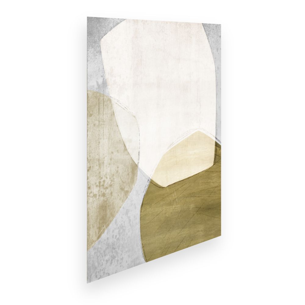 Affiche Formes douces abstraites