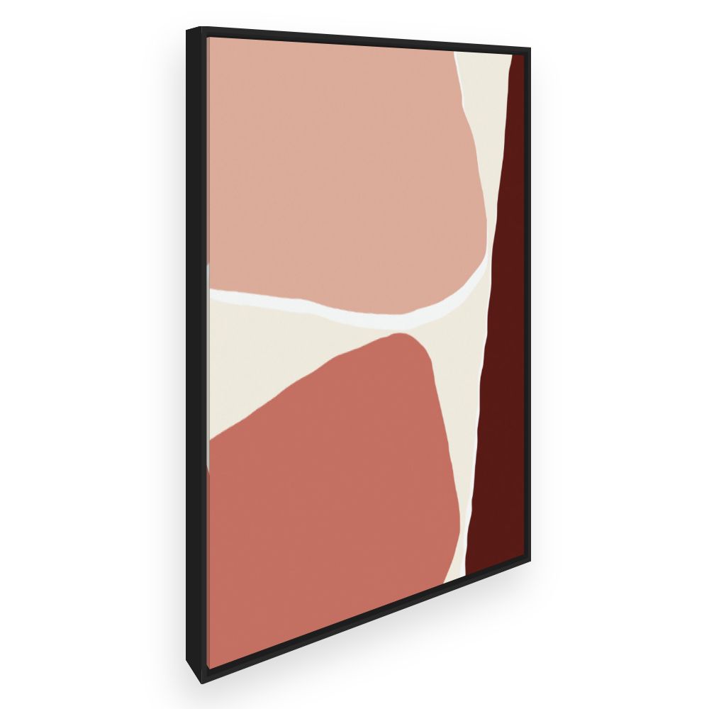 Toile Formes abstraites douces