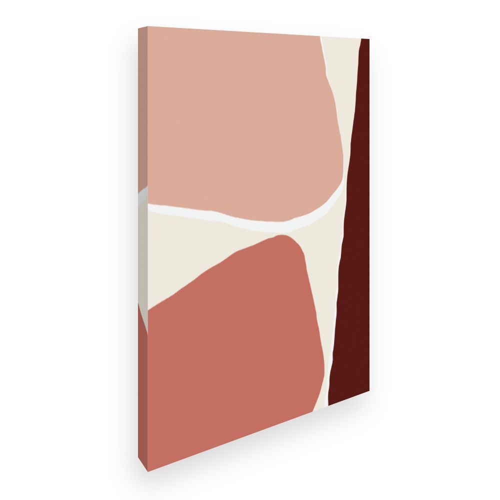 Toile Formes abstraites douces